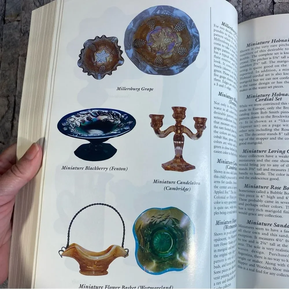 Standard Encyclopedia Carnival Glass 6th Edition Bill Edwards Mike Carwile